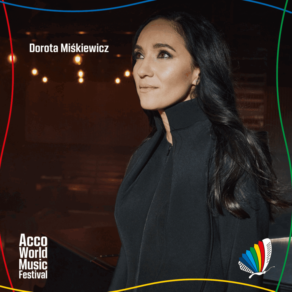 Dorota Miśkiewicz na Acco World Music Festival