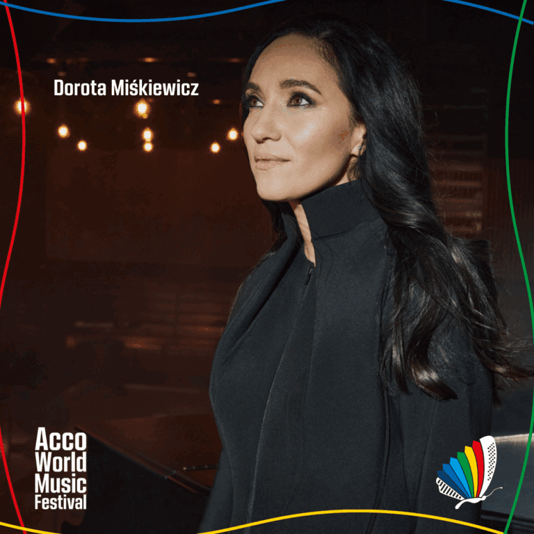 Dorota Miśkiewicz na Acco World Music Festival